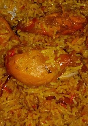 A picture of Tikka Biryani.
