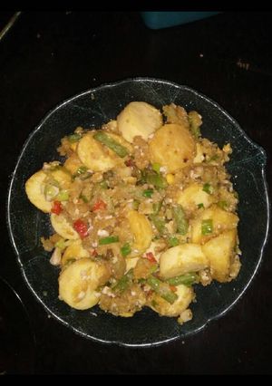 Foto resep Tofu Buncis Telor Asin
