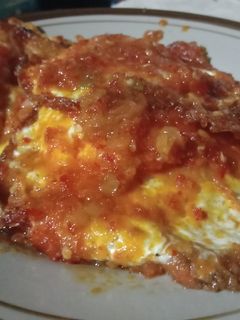 Foto resep Telor ceplok balado