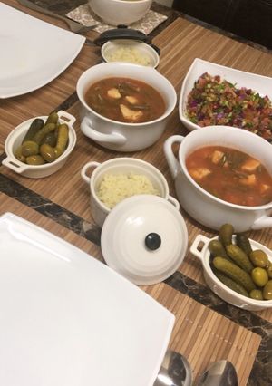 صورة لوصفة فاصوليا خضراء مع الدجاج