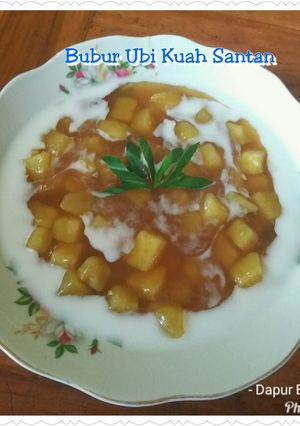 Foto resep Bubur Ubi Kuah Santan