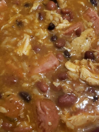 Easy Way Prepare Rice and beans with smoked sausage and shredded chicken the Perfect You can take Joss in your mouth