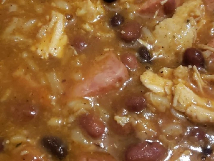 Easy Way Prepare Rice and beans with smoked sausage and shredded chicken the Perfect You can take Joss in your mouth