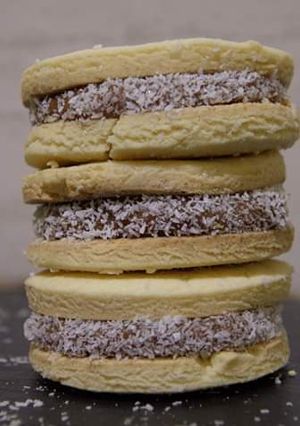 Una foto de Alfajores de maicena