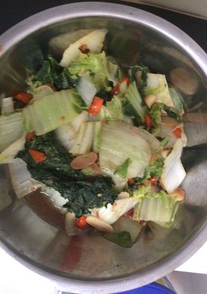 Foto resep Cah sawi putih