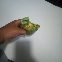 A picture of Chickpea Salad Wrap.