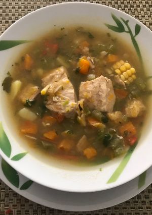 Una foto de Sopa detox