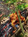ไก่ย่างหวานๆ จากอังกอร์