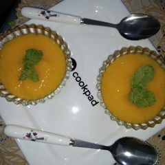 A picture of Mango mousse.