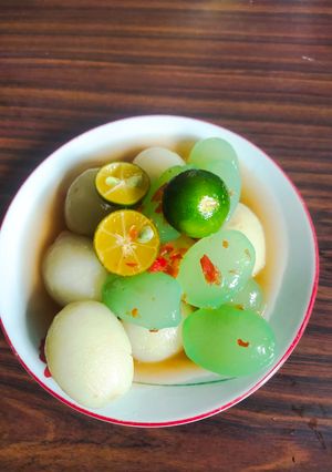 Foto resep Asinan Rambutan Kolang-Kaling Jeruk Songkit