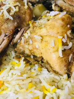 صورة لوصفة عيش بالدجاج