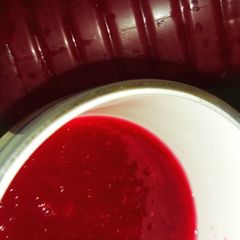 A picture of Beetroot juice.