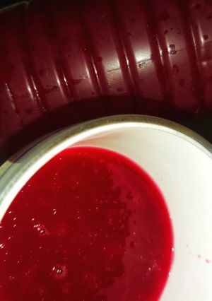 A picture of Beetroot juice.