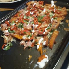 A picture of Loaded Sweet Potato Fries.