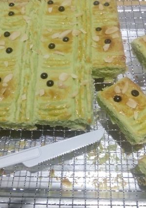Foto resep Lekker Holland Pandan aka Ducth Boterkoek