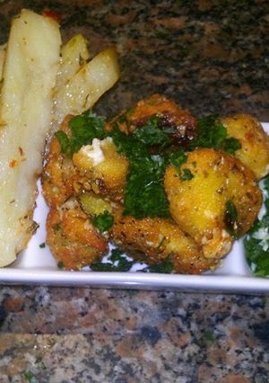 Una foto de Food with fingers, comida con los dedos (finger food)