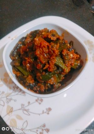 A picture of Masala Bhindi.