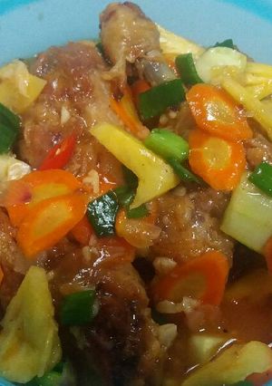 Foto resep Asam manis ayam ceria