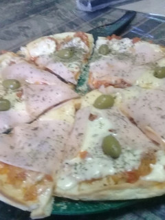 Una foto de Pizza casera