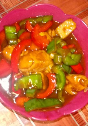 Foto resep Ayam lada paprika