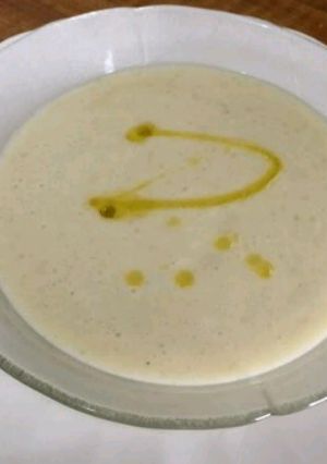 Una foto de Crema de berenjena😋🍆