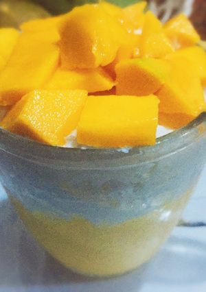 Foto resep Jus Mangga kekinian #EnakanBikinSendiri