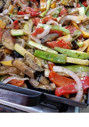 Una foto de Planchetta de Vegetales