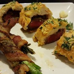 A picture of Steak Stuffed Garlic Bread.