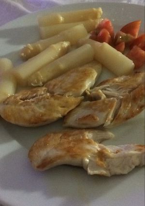 Foto principal de Pechuga plancha-cena saludable