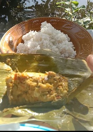 Foto resep Botok pisang klutuk/pisang biji