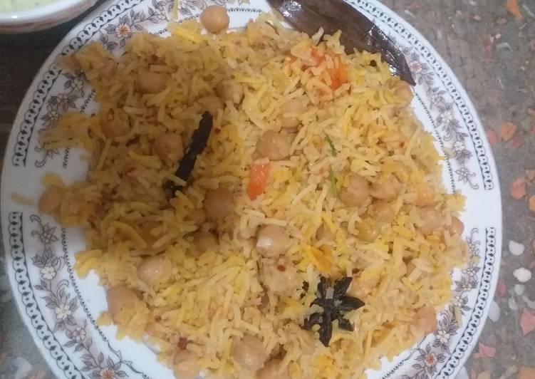 Chana pulao