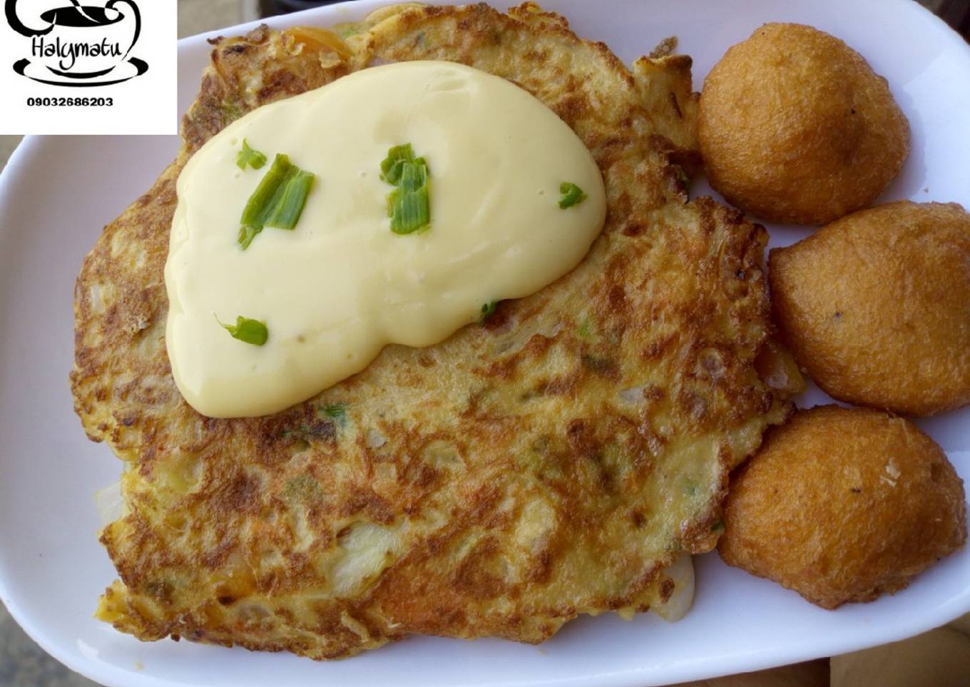 Vegetable pancake