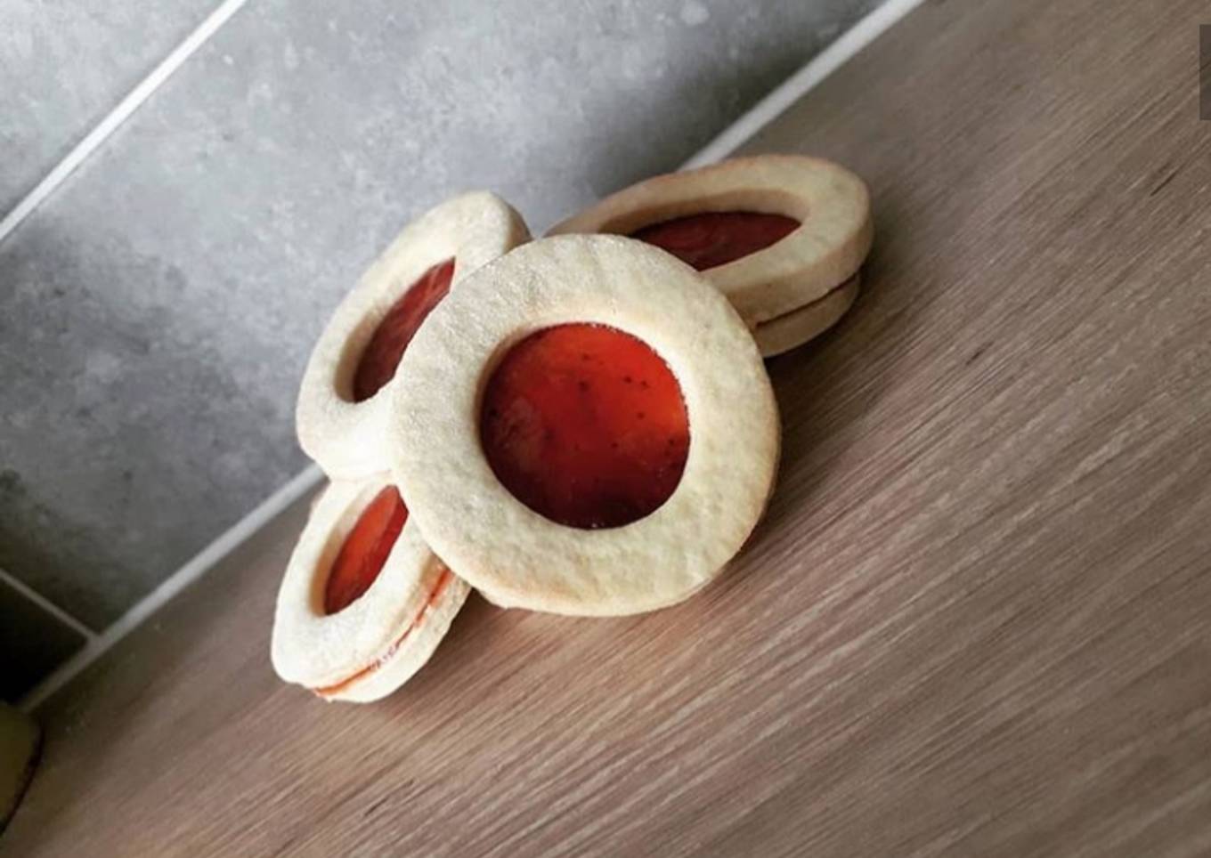 Petits sablés à la confiture