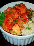 Mike's Hungarian Chicken Paprikash Over Rice