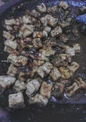 Foto resep Tahu tempe bumbu kacang