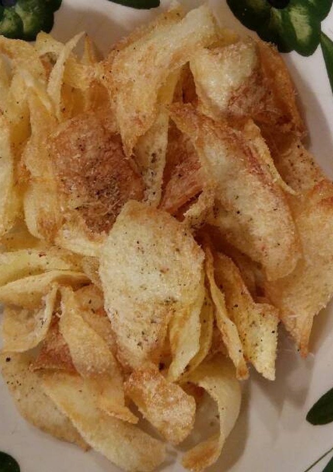 Una foto de Chips caseras