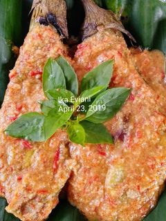 Foto resep Terong Bakar Bumbu Pecel