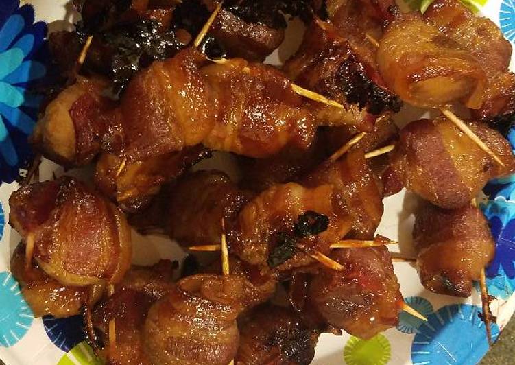 Bacon wrapped Water Chestnuts