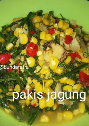 Foto resep Pakis jagung