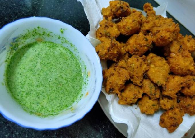 Recipe of Homemade Masoor dal pakoda