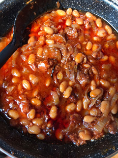 Hagymás bab recept fotója