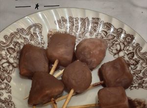 Foto resep Es Kulkul Buah: Renyah Coklat Bubuk, Segar Buahnya