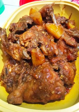 Foto resep Semur ayam pejantan
