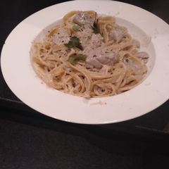 A picture of Creamy Tuna pasta.