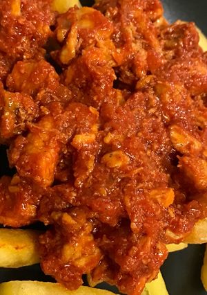 Mézes-paradicsomos csirke recept fotója