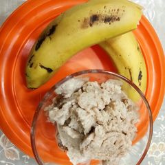 A picture of Banana Ice cream.