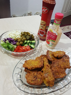 عکسی از دستور کوکو سبزیجات