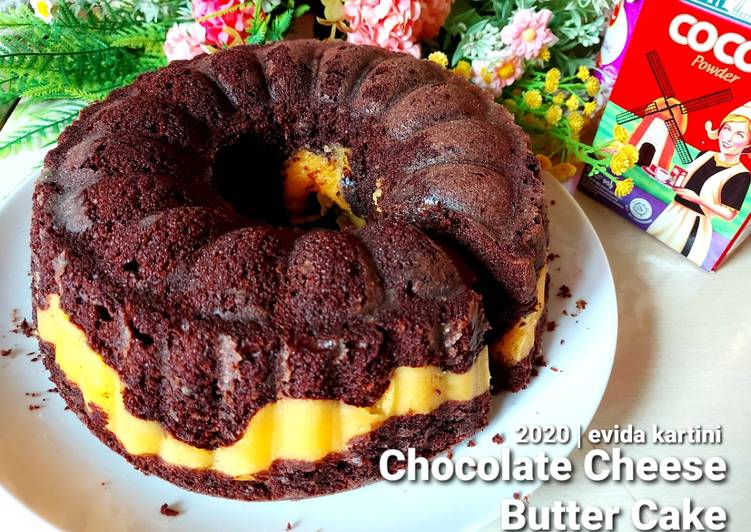 Chocolate Cheese Butter Cake