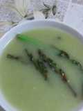 Crema de espárragos a mi manera