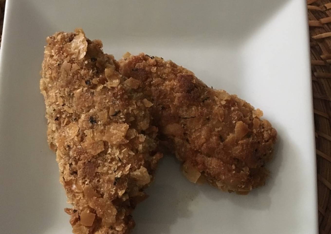 Muslos de Pollo al Panko (fritos y al horno)